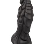 Monster Dong The Martian Silicone Dildo 7.75in - Black