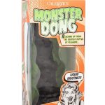 Monster Dong The Kraken Silicone Dildo 8in - Black