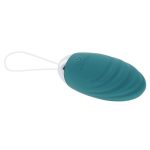 Oval Office Rechargeable Silicone Egg with Remote - Blue