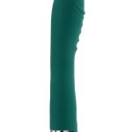 Gender X Pirouette Rechargeable Silicone Twirling Vibrator - Green