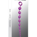 Selopa Beaded Adventure Silicone Anal Beads - Purple