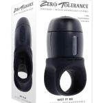 Zero Tolerance Wet it Be Rechargeable Silicone Self Lubricating Stroker - Black