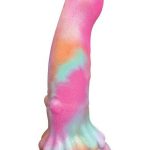 Monster Romance Squid Lust Rechargeable Silicone Dong - Multicolor