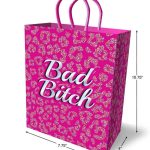 Bad Bitch Gift Bag - Pink/White