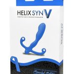 Helix Syn V Special Edition Rechargeable Prostate Massager - Blue/White