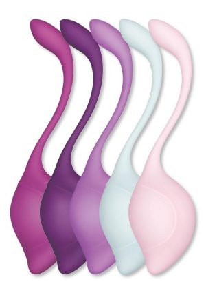 Bodywand Squeeze Teardrop Silicone Kegel Set 37-115G (5 Piece)