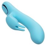 Azure Collection Bunny G Rechargeable Silicone Vibrator - Blue