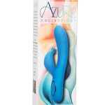 Azure Collection Flutter G Rechargeable Silicone Vibrator - Blue