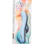 Azure Collection Contoured G Rechargeable Silicone Vibrator - Blue