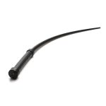 Master Series Viper Tail Silicone Whip - Black