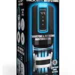 Milker Roto-Stroke Thrusting and Rotating Masturbator - Black/White