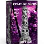 Creature Cocks Tower of Doom Silicone Dildo - Gray