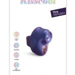 Love to Love Kisscool Rechargeable Silicone Finger Vibrator - Iridescent Indigo