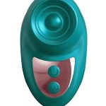 Love to Love Kisscool Rechargeable Silicone Finger Vibrator - Iridescent Teal