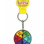 Super Fun Key Chain Sex Spinner - Multicolor