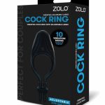 Zolo Vibrating Adjustable Silicone Rechargeable Lasso Cock Ring