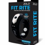 Zolo Fit Rite Adjustable Vibrating Silicone Rechargeable Cock Ring With Snaps