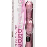 Orgasmatron Digital G-Bunny Rechargeable Silicone Massager - Pink