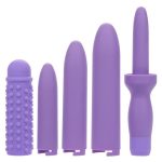 Dr. Laura Berman Rechargeable Dilators (Set of 4) - Purple