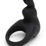 Happy Rabbit Rechargeable Silicone Cock Ring - Black