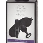 Fifty Shades of Grey X We-Vibe Come to Bed Rechargeable Silicone Couples Kit - Black