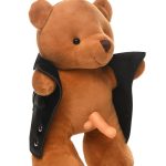 Master Series Flasher Exhibitionist Teddy Bear - Brown/Black