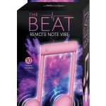 The Beat Rechargeable Silicone Note Vibrator - Pink