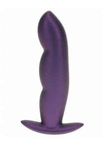 Ouch! Finger Anal Plug Silicone - Metallic Purple