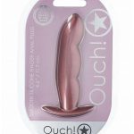 Ouch! Finger Anal Plug Silicone - Rose Gold