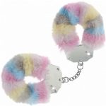 Ouch! Heavy-Duty Fluffy Handcuffs - Multicolor 2