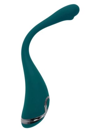 Playboy Pinpoint Perfection Rechargeable Silicone Vibrator - Green