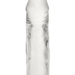 Blue Line Realistic Penis Extension 6.5in - Clear