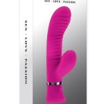 Selopa Next Wave Rechargeable Silicone Rabbit Vibrator - Pink