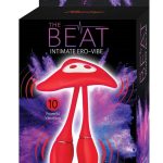 The Beat Intimate Ero-Vibe Rechargeable Silicone Vibrator - Red