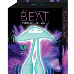 The Beat Intimate Ero-Vibe Rechargeable Silicone Vibrator - Aqua