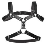 Strict 6 O-Ring Chest Harness - Black