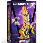 Creature Cocks Dragon Glass Dildo - Multicolor