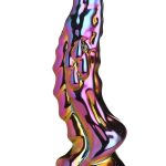 Creature Cocks Dragon Glass Dildo - Multicolor