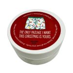 Kama Sutra Holiday Mini Massage Candle 1oz - The Only Package - Winter Spice