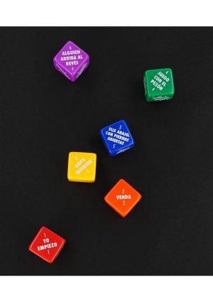 Sexy 6 Pride Edition Dice Game (Spanish)