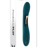 Playboy Aurelie Rechargeable Silicone G-Spot Vibrator - Green