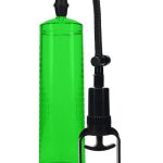 Pumped Basic Pump 2 Water Resistant Silicone Penis Pump - Green